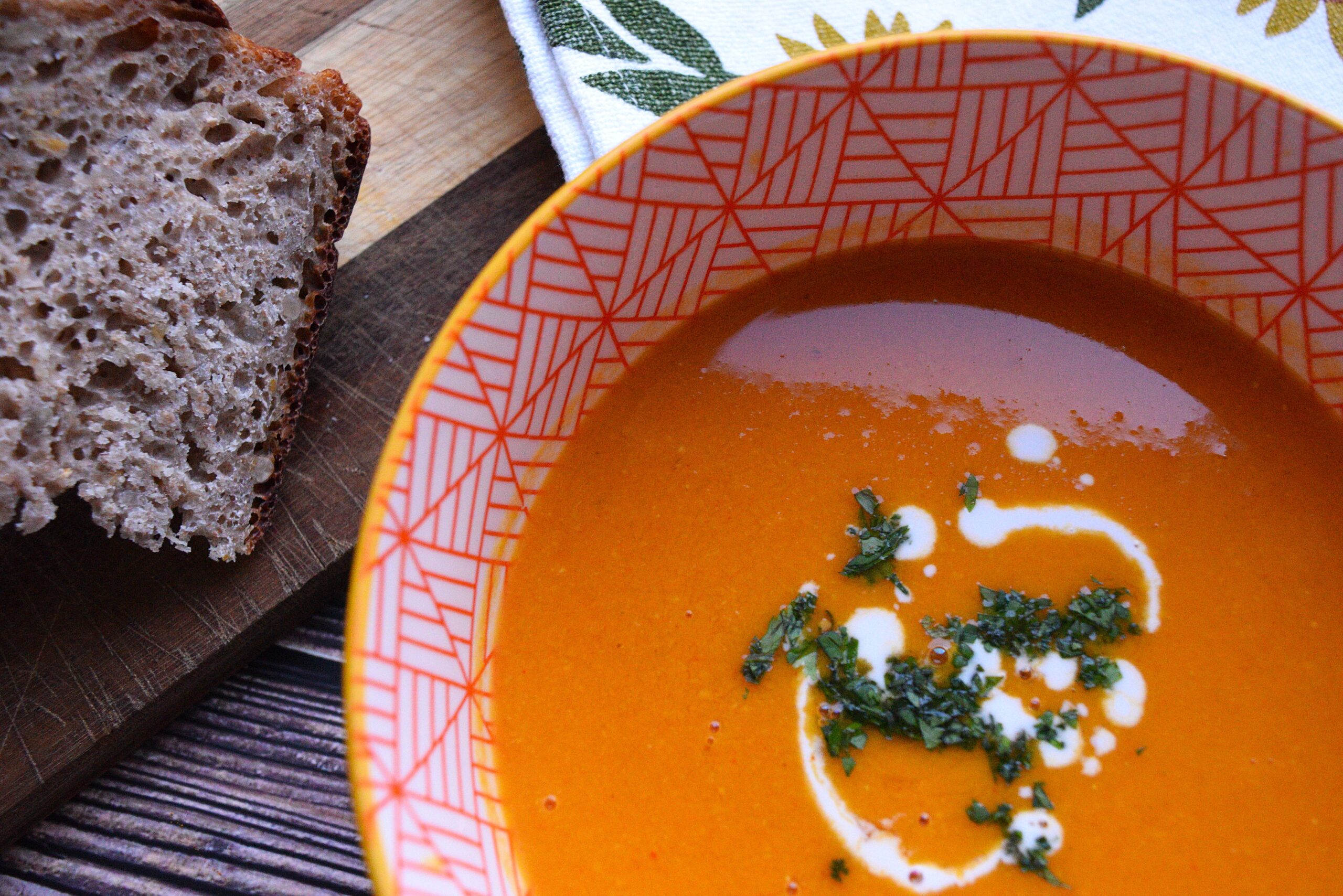 Warm Up with Nourishing Red Lentil Soup: A Perfect Veganuary Recipe